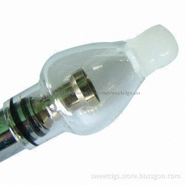 Hottest Wax Glass Globe Clearomizer, 1mL Capacity, Easy to Clean and Replace